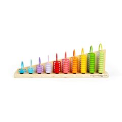 Bigjigs Toys Duhové počítadlo (1)