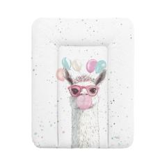 Měkká přebalovací podložka 50×70 cm Basic – na komodu pro miminko - Lama