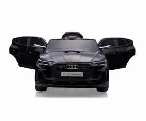 Elektrické autíčko Audi E-Tron Sportback 12V s dálkovým ovládáním a LED, černé (7)