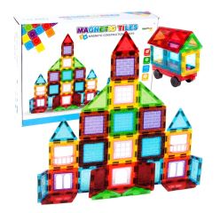 Magnetická 3D stavebnice Buildings 45ks