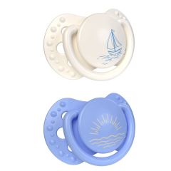 Dudlík LOVI Classy 0-2 m, 2 ks – Petit Marin Boy