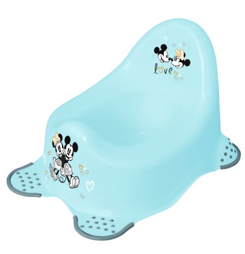 Nočník Mickey Mouse s protiskluzem - modrý