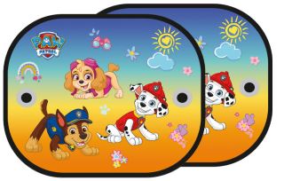 Sluneční clona do auta Paw Patrol – ochrana proti UV - žlutá
