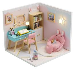 2Kids Toys miniatura domečku Studovna (1)