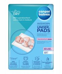 Multifunkční podložky Canpol Babies - 10 ks, 60 x 60 cm