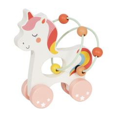 2Kids Toys Motorické hračky 3v1 Unicorn – vkládačka, pyramida, labyrint, 12m+ (2)
