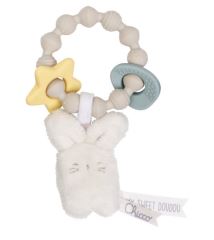 CHICCO multisenzorické kousátko s mazlíčkem Králíček My Sweet Doudou CHICCO multisenzorické kousátko s mazlíčkem Králíček My Sweet Doudou