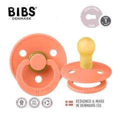 Kaučukový dudlík BIBS, 0-6 m, korálová (3)