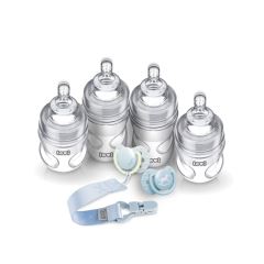 LOVI Baby Shower Boy Sada pro novorozence 0m+ | Lahvičky, dudlíky a výbavička pro miminko
