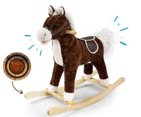 Houpací kůň Teddy Dark Brown – Milly Mally (5)