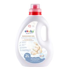 Hypoalergenní prací gel akuku 2l – od 1. dne života