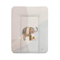 Měkká přebalovací podložka měkká 50×70 cm Basic – na komodu pro miminko - Sloni