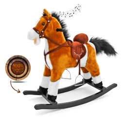 Houpací kůň Mustang Light Brown – Milly Mally (4)