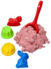 Kinetický písek - pudrový - 2kg + mix formiček zdarma (3)