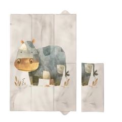 Podložka přebalovací cestovní (40x60) Basic - Hroch