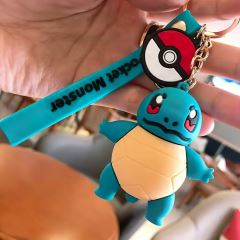 Dětská klíčenka Pokémon Squirtle s poutkem a karabinou (4)