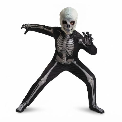 Dětský karnevalový kostým kostra Scary Skeleton 116-122 M