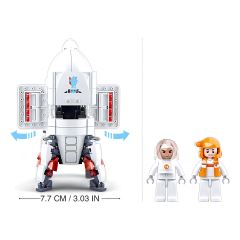 Sluban Space M38-B0923 Přistávací modul expedice Saturn (3)