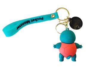 Dětská klíčenka Pokémon Squirtle s poutkem a karabinou (3)