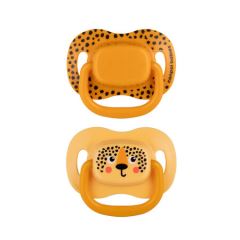 Symetrický dudlík Canpol Babies BabiesBoo 6–18 m – silikon, bez BPA, 2 ks