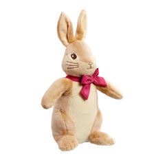 Plyšový králíček Flopsy s mašlí velký, 15x15x24 cm (1)