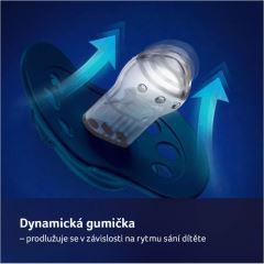 Lovi Silikonové dynamické dudlíky 6-18m, Jungle Vibes Boy - hořčice/petrolejová (3)