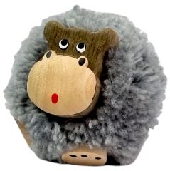 2Kids Toys Dřevěná magnetka velká pompon Hroch (1)