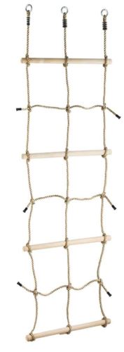 2Kids Toys Šplhací síť s dřevěnými příčkami
