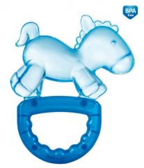 Kousátko s chrastítkem Canpol Babies - Koník - modrý